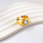 Non-Tarnish Stainless Steel Statement Ring