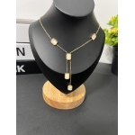 Stainless steel non-tarnish layered necklace
