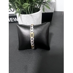 Two-tone stainless steel non-tarnish bracelet