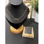 Non-tarnish stainless steel infinity jewelry set