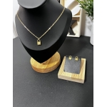 Non-Tarnish Stainless Steel Padlock Jewelry Set