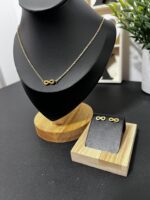 Non-Tarnish Stainless Steel Jewelry Set – Infinity Edition - Image 2