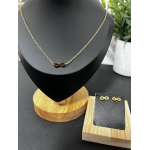 Non-Tarnish Stainless Steel Jewelry Set – Infinity Edition