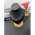 Green Gem Stainless Steel Necklace - Image 2