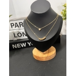 Stainless steel Dual-layer necklace