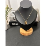 Stainless steel non-tarnish “Good Luck” necklace - Image 2