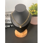 Non-Tarnish Stainless Steel Lock Necklace – Gold Plated