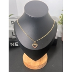 Stainless steel non-tarnish heart necklace - Image 2