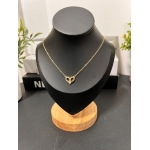 Elegant stainless steel heart necklace