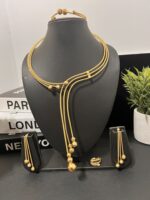 Royal Rope Non-Tarnish Stainless Steel Jewelry Set — 4 Pieces - Image 3