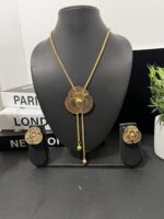 Floral Adjustable Luxe Non-Tarnish Stainless Steel Jewelry Set - Image 3