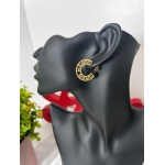 Gold Stainless Steel “Mama” Hoop Earring