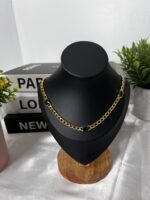 Non-Tarnish Stainless Steel Emerald-Accent Necklace - Image 2