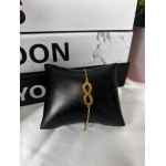 Stainless steel sleek infinity symbol centerpiece bracelet - Image 3