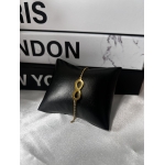 Stainless steel sleek infinity symbol centerpiece bracelet - Image 2