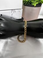 Stainless steel non-tarnish Cuban link bracelet - Image 3