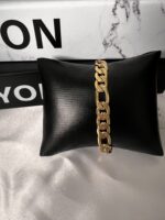 Two-tone stainless steel non-tarnish bracelet - Image 2