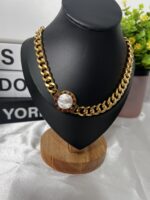 Non-tarnish stainless steel necklace set - Image 3