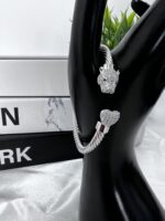 Luxurious stainless steel non-tarnish cuff bracelet - Image 3