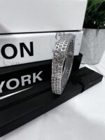 Stainless steel non-tarnish bangle bracelet - Image 2