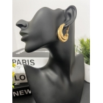 Textured Spiral Hoop Earrings