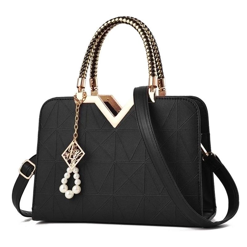 WhatsApp Image 2025-08-29 at 4.03.59 PM Chic Geometric Pattern Handbag - Image 1