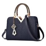 Chic Geometric Pattern Handbag - Image 4