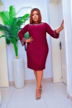 Knee-Length Dress - Image 2