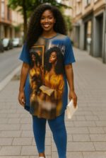 Bold Graphic Tunic & Leggings Set - Image 2