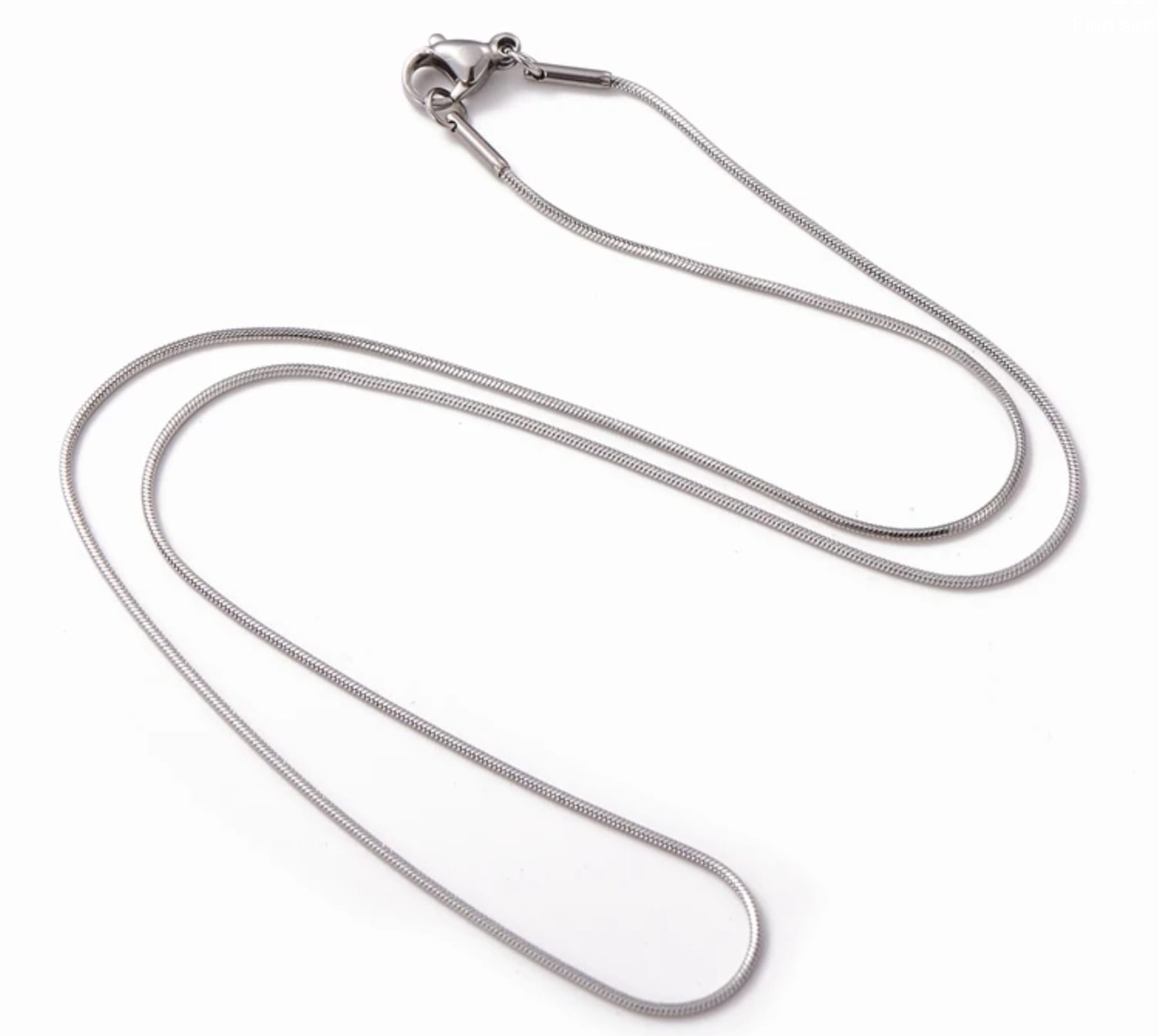 WhatsApp Image 2025-11-18 at 1.48.31 PM (6) Stainless Steel Snake Chain Necklace - Image 1