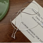 Stainless Steel Snake Chain Necklace - Image 2