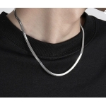 Premium Herringbone Chain Necklace Collection - Image 4