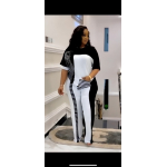 Chic Monochrome Lounge Set