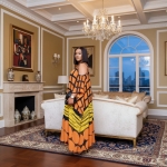 Statement Luxury Kaftan Dress - Image 3