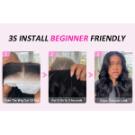 Wear Go Short Loose Wave 6×5 Lace Wig Barrel Curls Glueless Wig Pre Cut Lace 180% Density - Image 18