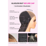Wear Go Short Loose Wave 6×5 Lace Wig Barrel Curls Glueless Wig Pre Cut Lace 180% Density - Image 17