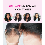 Brown/Dark Burgundy Color Pre Styled Butterfly Layered Cut Loose Body Wave 6×5 Glueless Closure Wig - Image 20