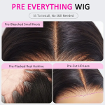 Wear Go Short Loose Wave 6×5 Lace Wig Barrel Curls Glueless Wig Pre Cut Lace 180% Density - Image 14