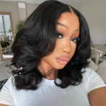 Wear Go Short Loose Wave 6×5 Lace Wig Barrel Curls Glueless Wig Pre Cut Lace 180% Density - Image 6