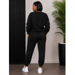 Women's Luxury Rhinestone Bow Tracksuit - Image 2