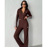 Sporty Chic Athleisure Two-Piece Set