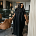 Elegant Embroidered Kaftan Dress - Image 2